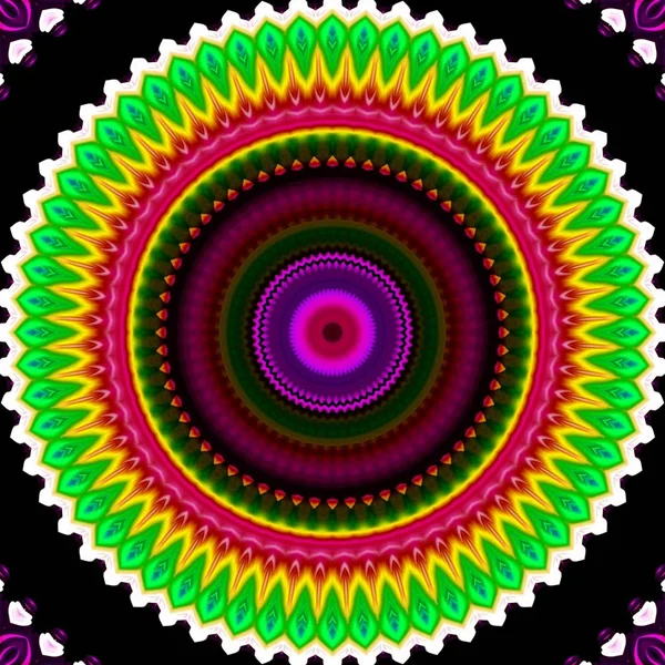 Soyut kaleydoskop arka plan, tasarımlar için kullanılabilir, batik motifleri, duvar kağıtları, kumaşlar, hediye sarma, şablonlar, süs ler ve süslemeler