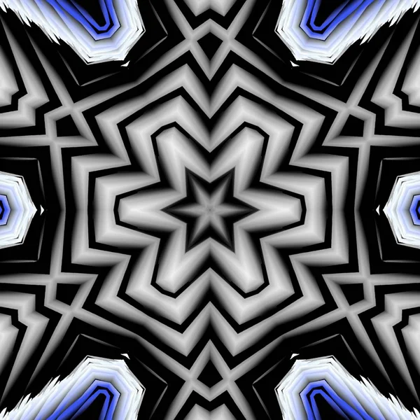 Abstract Kaleidoscope Background Can Used Designs Batik Motifs Wallpapers Fabrics — Stock Fotó