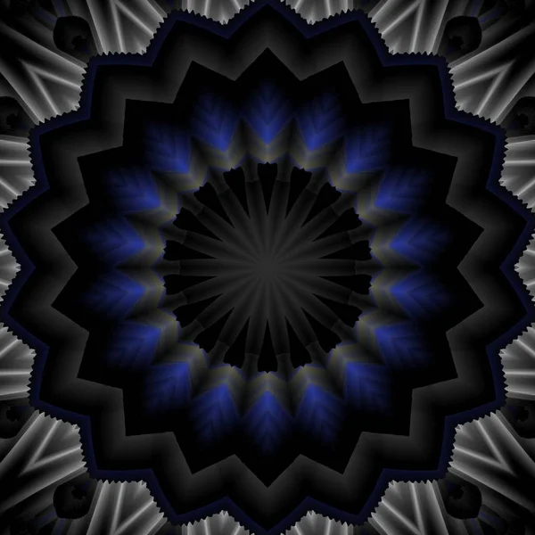 Abstract Kaleidoscope Background Can Used Designs Batik Motifs Wallpapers Fabrics — 图库照片