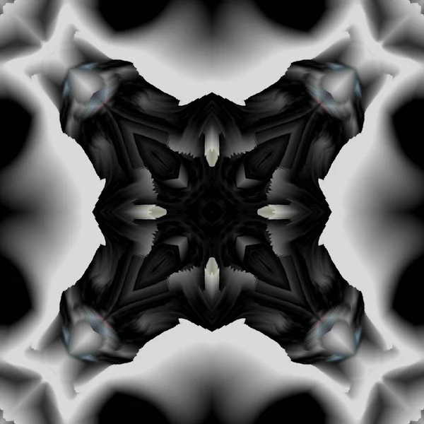 Abstract Kaleidoscope Background Can Used Designs Batik Motifs Wallpapers Fabrics — ストック写真