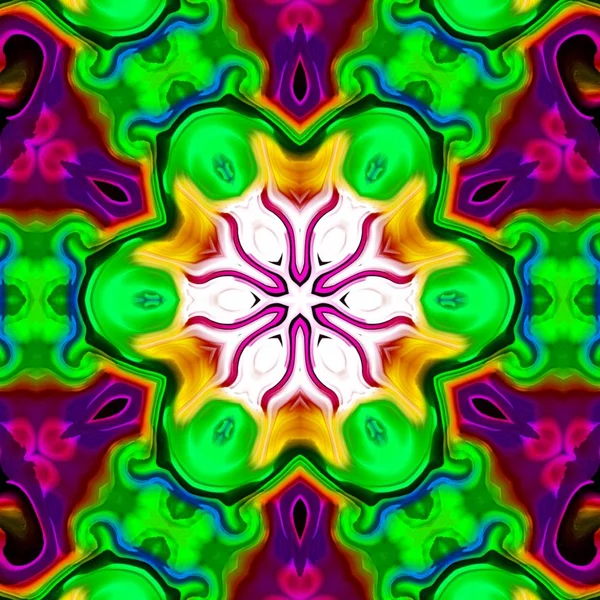 Abstract Kaleidoscope Background Can Used Designs Batik Motifs Wallpapers Fabrics — Stock Photo, Image