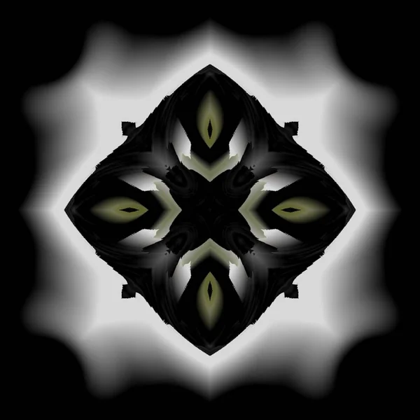 Abstract Kaleidoscope Background Can Used Designs Batik Motifs Wallpapers Fabrics — ストック写真