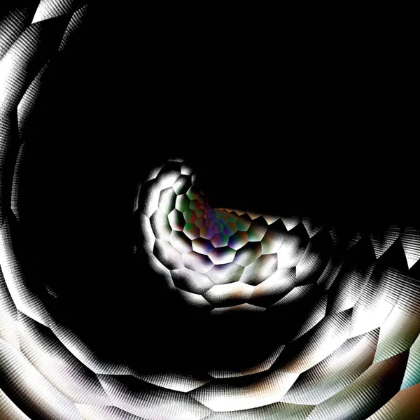 Abstraktní Kaleidoskop Pozadí Lze Použít Pro Design Batik Motiv Tapety — Stock fotografie