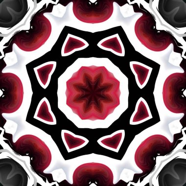 Çok güzel renk dokusu. Eşsiz kaleydoskop tasarımı