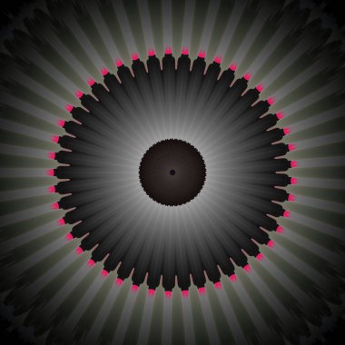 Çok güzel renk dokusu. Eşsiz kaleydoskop tasarımı