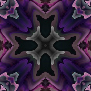 Çok güzel renk dokusu. Eşsiz kaleydoskop tasarımı