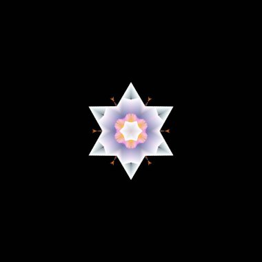 Çok güzel renk dokusu. Eşsiz kaleydoskop tasarımı