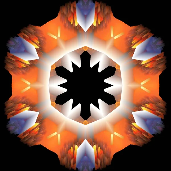 Soyut kaleydoskop arkaplanı, tasarım, batik motif, duvar kağıdı, kumaş, hediye paketi, şablon, süs ve dekorasyon için kullanılabilir