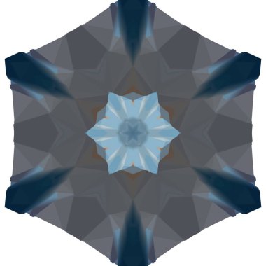 Soyut kaleydoskop arkaplanı, tasarım, batik motif, duvar kağıdı, kumaş, hediye paketi, şablon, süs ve dekorasyon için kullanılabilir