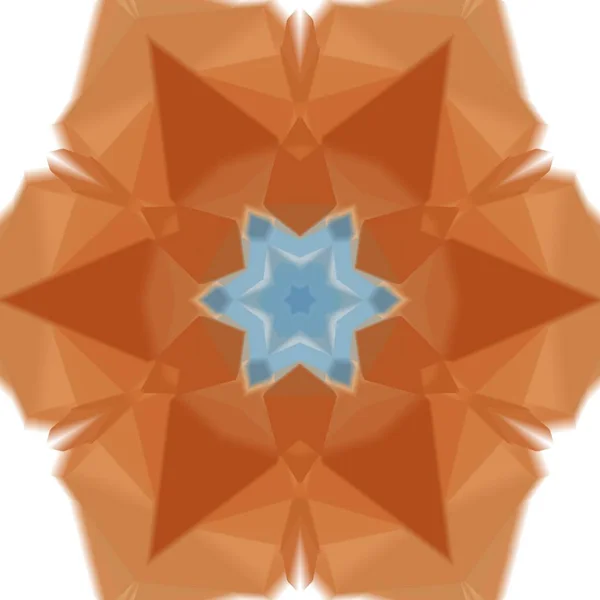 Abstrakter Kaleidoskophintergrund Verwendbar Für Design Batikmotiv Tapete Stoff Geschenkverpackung Schablone — Stockfoto