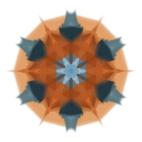 Abstraktní Kaleidoskop Pozadí Lze Použít Pro Design Batik Motiv Tapety — Stock fotografie
