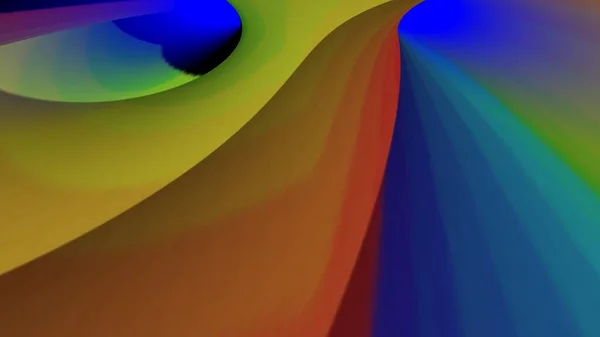 Gekleurde Abstracte Achtergrond Met Rondingen — Stockfoto