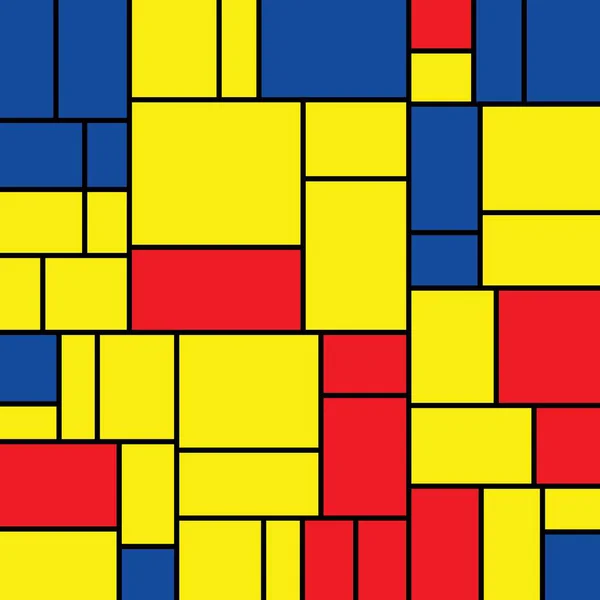 Färgad Abstrakt Geometrisk Bakgrund — Stockfoto