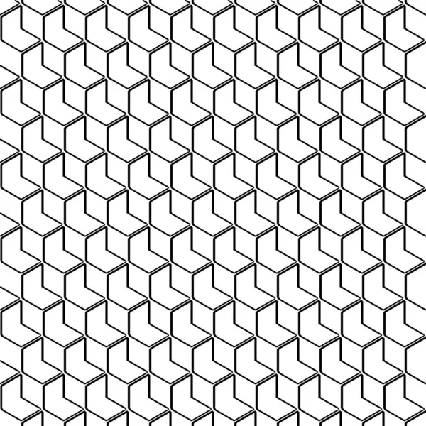 黒と白の抽象幾何学的背景 — ストック写真