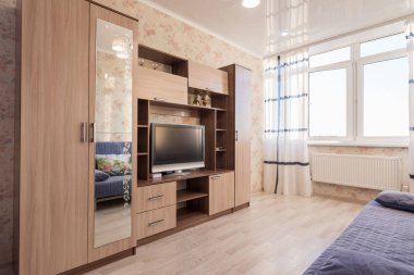 Her zamanki salon daire genel görünümü