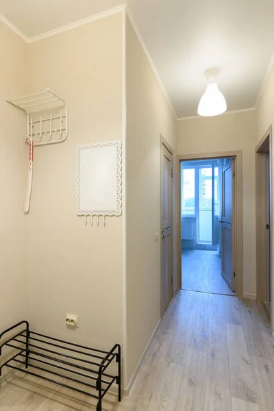 Sala Intrare Coridorul Interiorul Unui Apartament Într Clădire Mai Multe — Fotografie, imagine de stoc