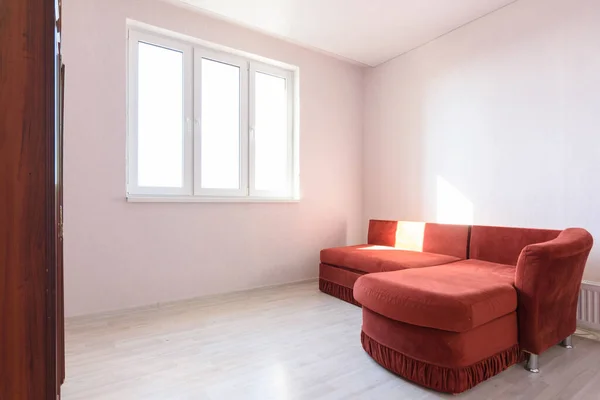 Interior Bright Room Old Sofa Bedroom — Stock Photo, Image