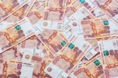 Beş bininci Rus kâğıdının arkaplanı