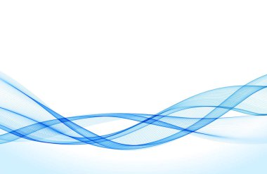 Yumuşak renk dalgalı soyut vektör arkaplanı