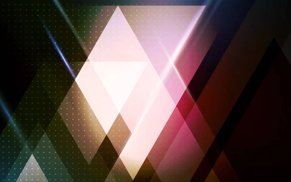 Vector abstrakt geometrisk bakgrund med triangel form — Stock vektor