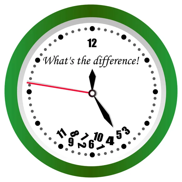 时钟绿色向量背景 — 图库矢量图片
