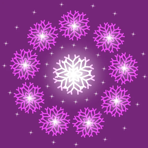 Beautiful Purple Background Vector — Stock Vector