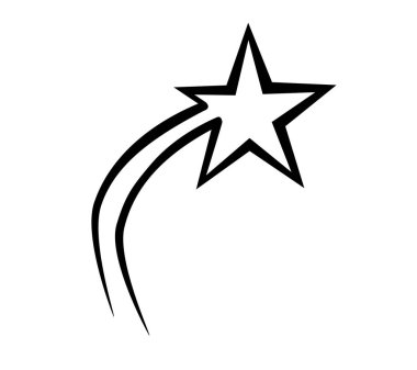 Vektör yıldız grafik