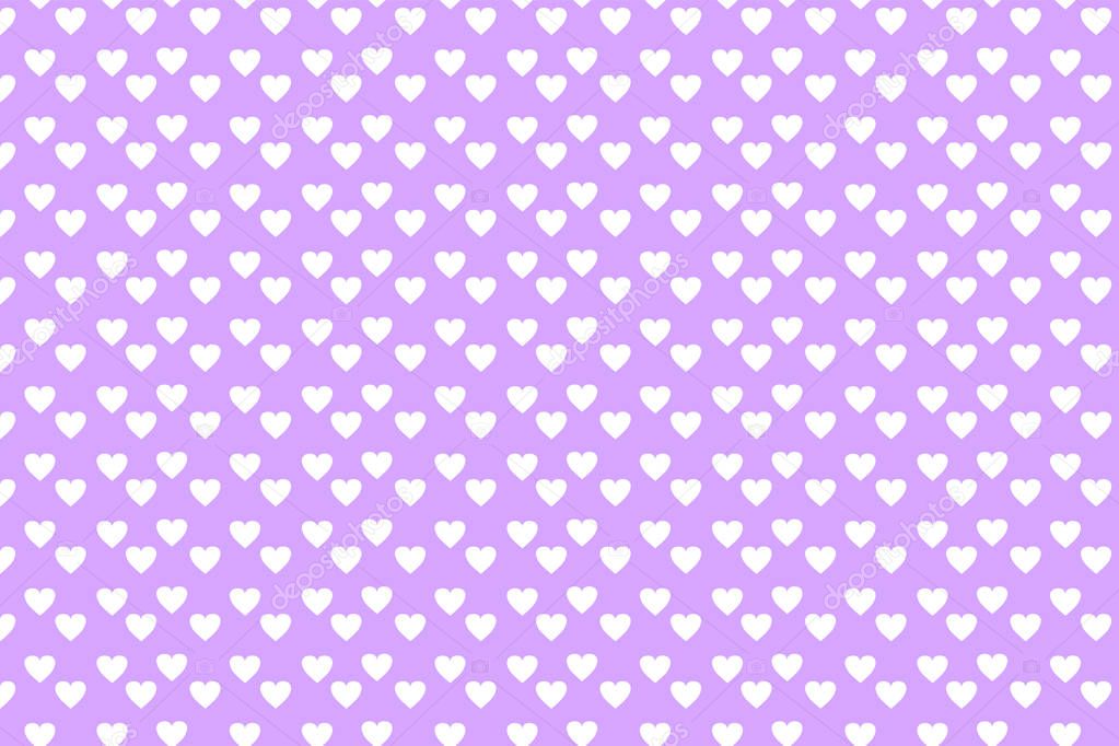 Vector background with hearts.