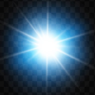 Vektör Neon ışık efektleri kümesi.