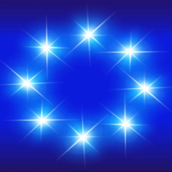 ベクトル ネオンの光エフェクトのセット — ストックベクタ