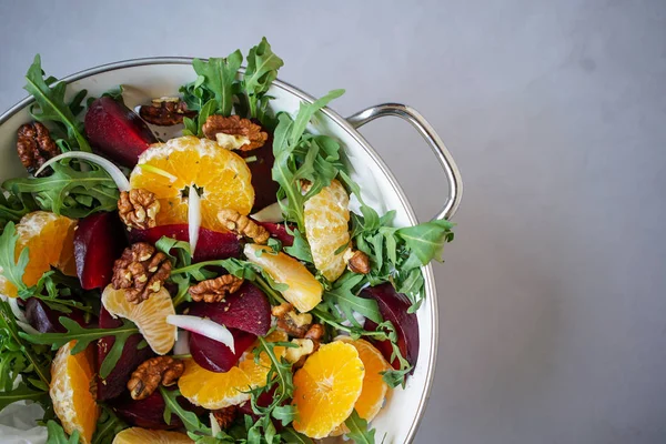 mandalina ve pancar salatası