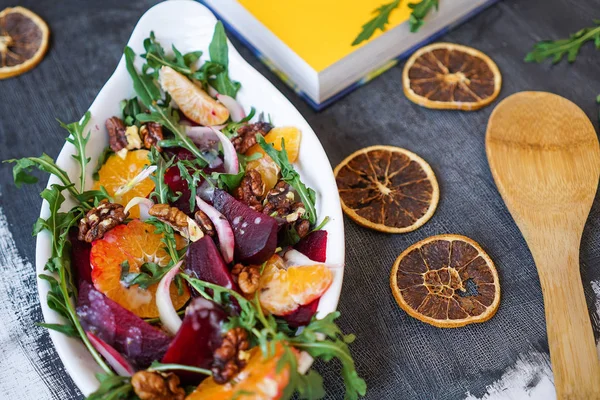 mandalina ve pancar salatası