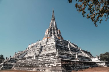 Che di Phukhao tanga Tapınağı Ayutthaya, Tayland