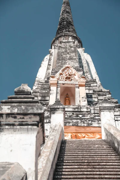 Che Phukhao Thong Temple Ayutthaya Thailand — Stock Photo, Image