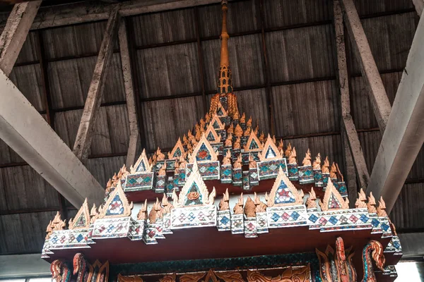 Oude Standbeeld Ayutthaya Tempel Thailand — Stockfoto