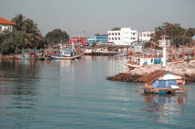 güzel bir plaj Pattaya, Tayland