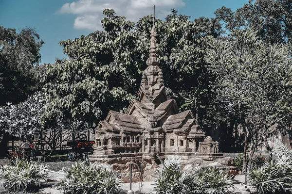 Vecchio Tempio Nella Foresta Pattaya Thailandia — Foto Stock