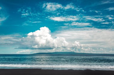 tropikal bali Adası Endonezya'nın güzel doğal sahne