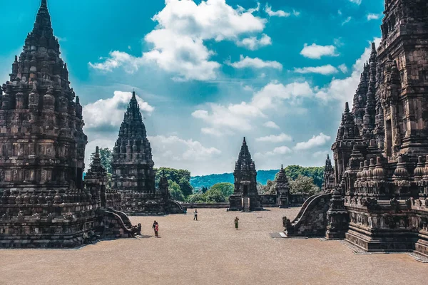 Old Prambanan Temple Java Indonesia — Stock Photo, Image