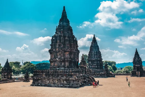 Old Prambanan Temple Java Indonesia — Stock Photo, Image
