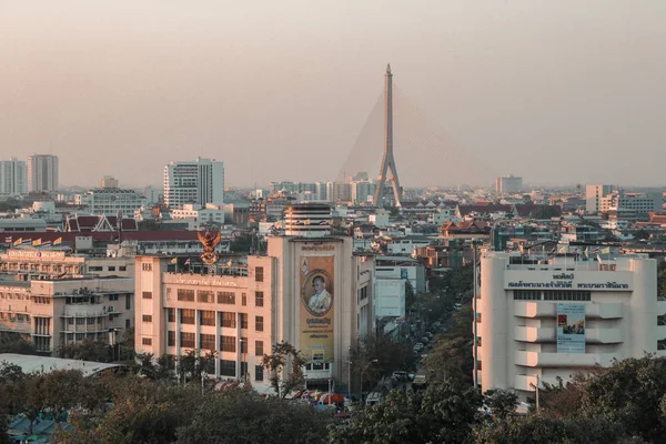 Residential Area Sunset Bangkok Thailand — Stock Photo, Image