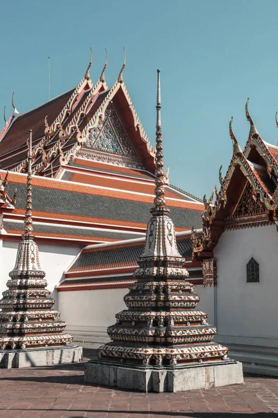 Prachtige Oude Tempel Bangkok Thailand — Stockfoto
