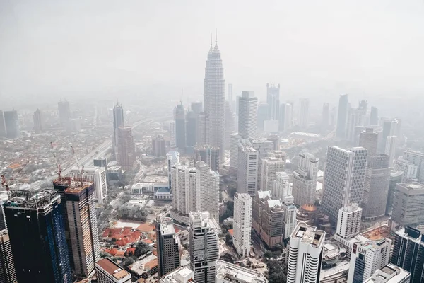 Kuala Lumpur View Petronas Towers Menara Tower — Stock Photo, Image