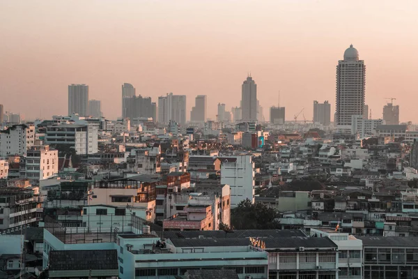 Residential Area Sunset Bangkok Thailand — Stock Photo, Image