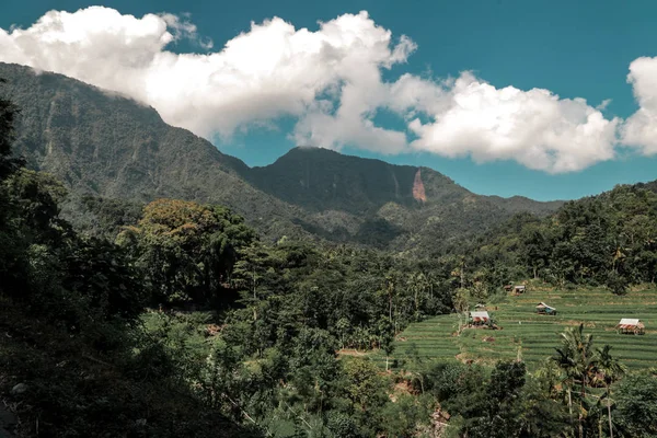 Beautiful Mountain Landscape Bali Indonesia — Stock Photo, Image
