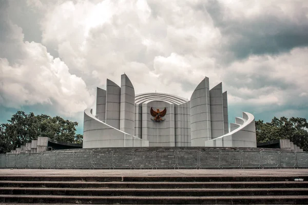 Batı Java Halkları Mücadele Anıtı Bandung Jawa Endonezya — Stok fotoğraf