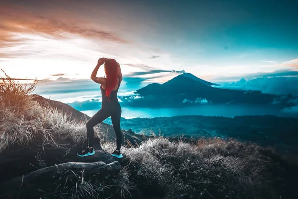 Mount Agung Bali Indonesien — Stockfoto