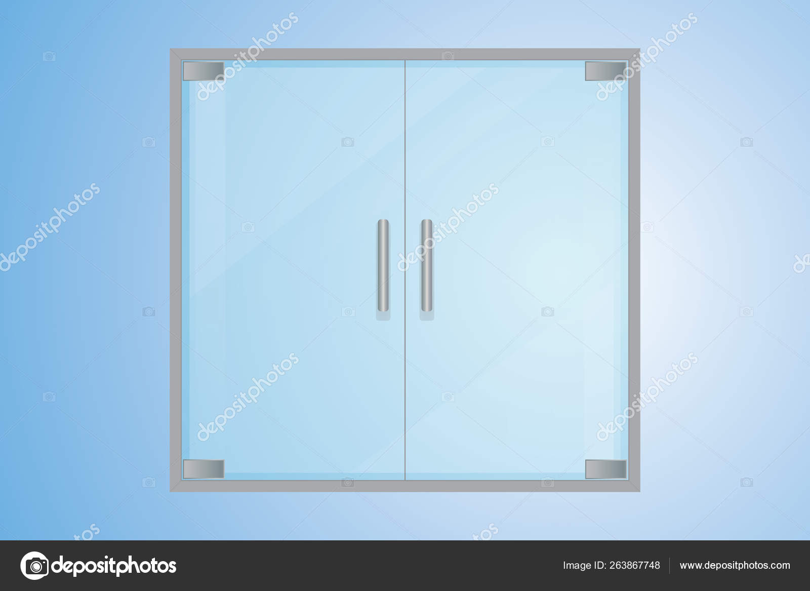 両開き ドアストックベクター ロイヤリティフリー両開き ドアイラスト Depositphotos