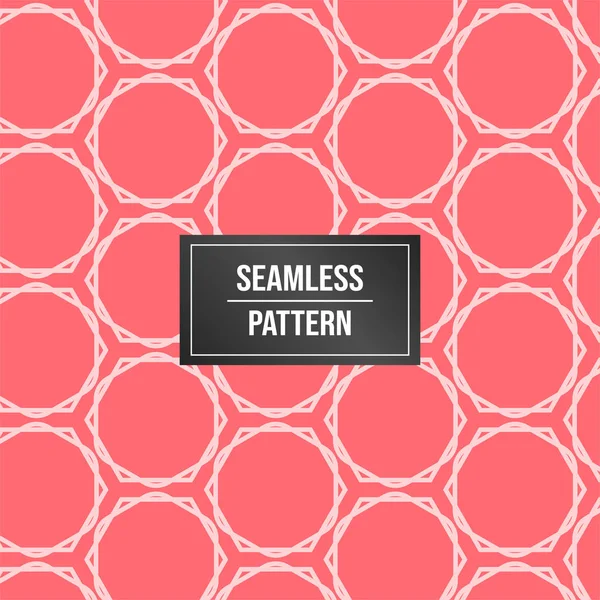 Geometric Pattern Background Abstract Pattern Pink Background — Stock Vector