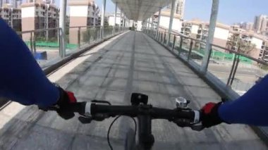 Kadın binicilik bisiklet Üstgeçit City